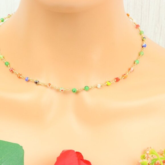 "Minimalist & Elegant Necklace Chain – Perfect for Women & Girls | UNVRC1405 - Picture 3 of 10